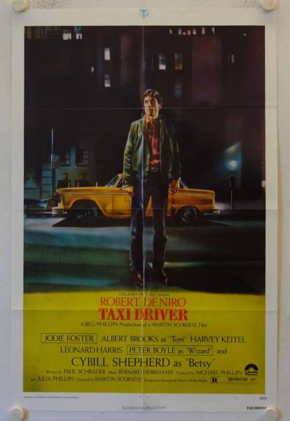 Taxi Driver originales US Onesheet Filmplakat